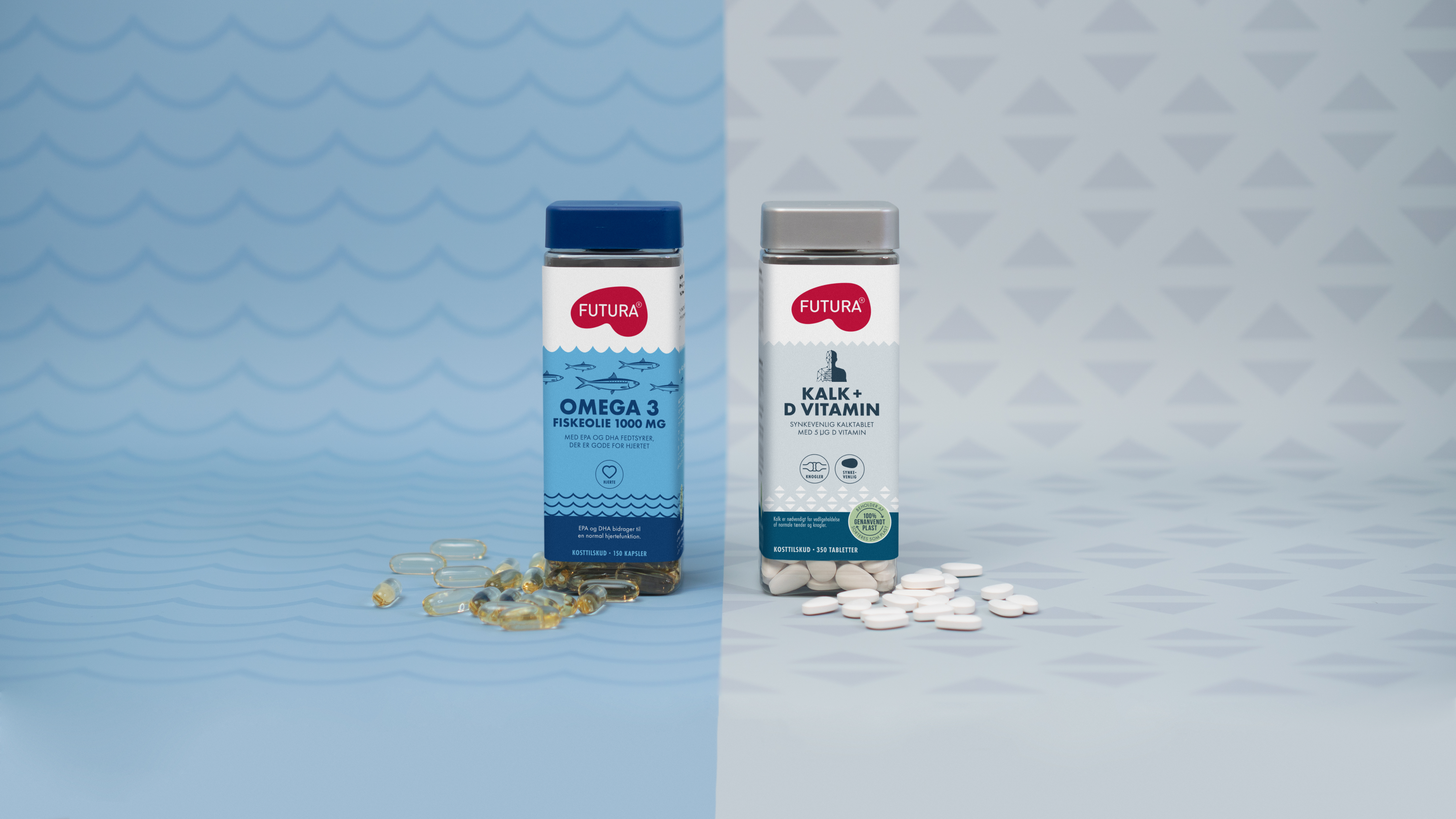 Omega3 + Kalk med D miljø billede